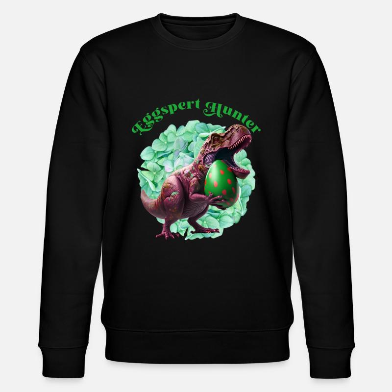 Eggspert Hunter Ostereier Suche Osterhasen - Stanley/Stella Unisex Bio-Sweatshirt CHANGER  - Schwarz
