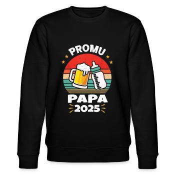 Promu Futur Papa 2025 - Sweat bio CHANGER Stanley/Stella Unisexe - noir - Devant - Nik (191cm) & Marisol (170cm)