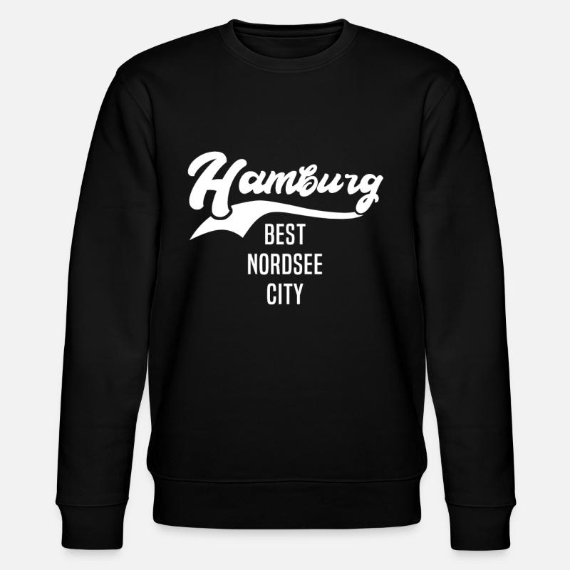 Hambourg dicte Hambourg - Sweat bio CHANGER Stanley/Stella Unisexe - noir