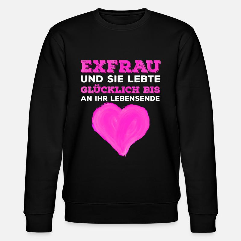 Scheidungsparty Finally Divorced Scheidung - Stanley/Stella Unisex Bio-Sweatshirt CHANGER  - Schwarz