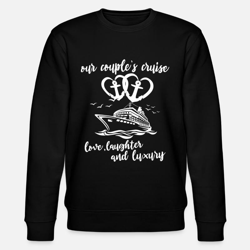Kreuzfahrt Ehepaar - Stanley/Stella Unisex Bio-Sweatshirt CHANGER  - Schwarz