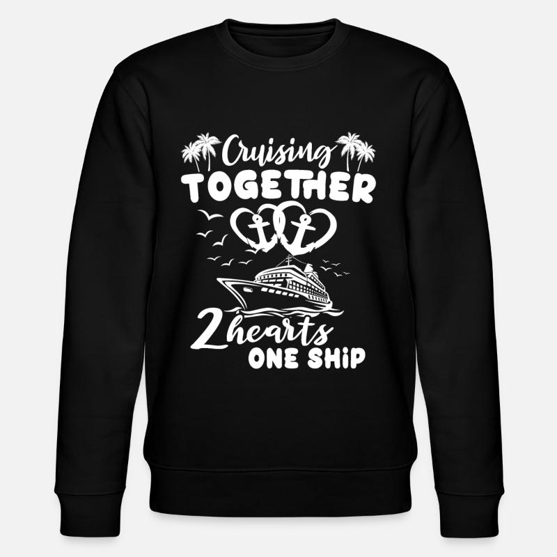 Croisière Bateau Couple Croisière - Sweat bio CHANGER Stanley/Stella Unisexe - noir