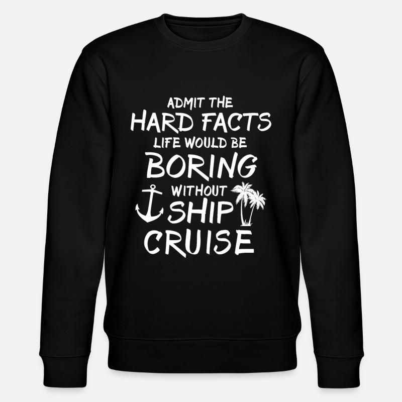 Croisière Voyage Bateau de croisière - Sweat bio CHANGER Stanley/Stella Unisexe - noir