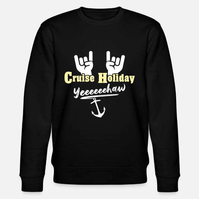Croisière en bateau de croisière - Sweat bio CHANGER Stanley/Stella Unisexe - noir