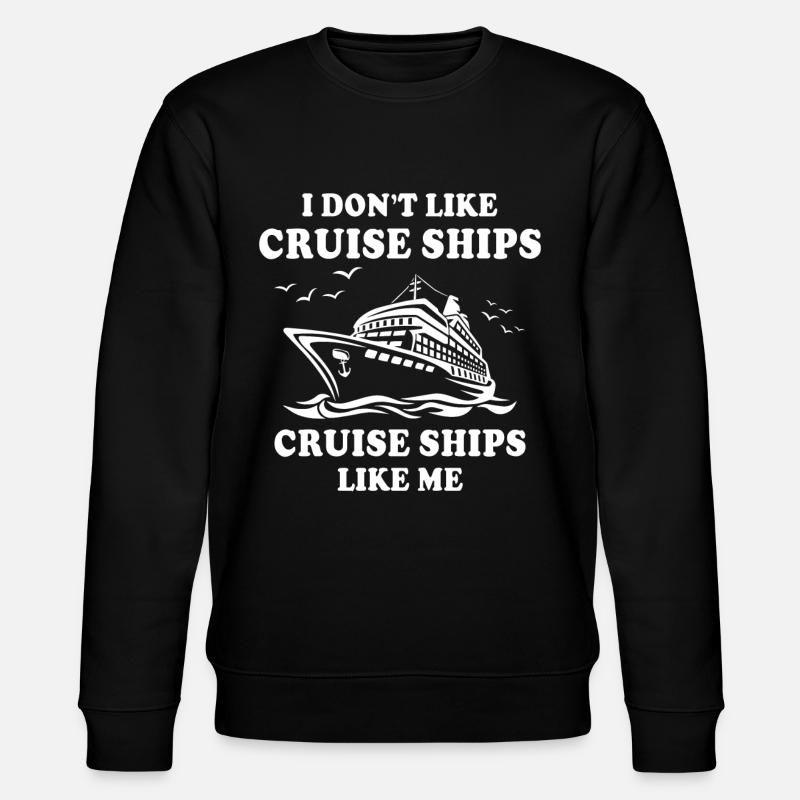 Kreuzfahrturlaub - Stanley/Stella Unisex Bio-Sweatshirt CHANGER - Schwarz