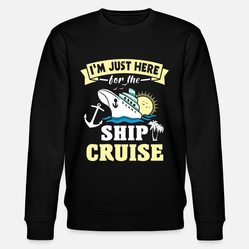 Kreuzfahrt - Stanley/Stella Unisex Bio-Sweatshirt CHANGER  - Schwarz