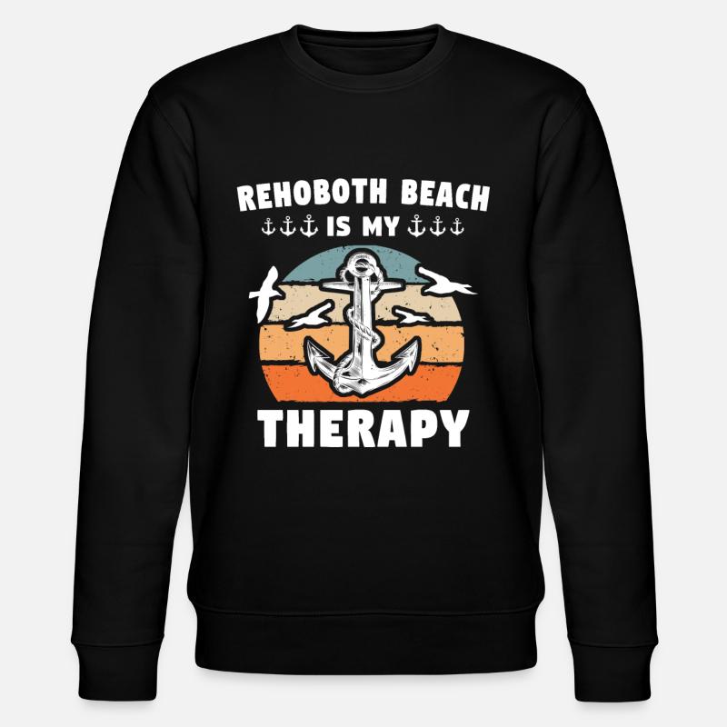 Plage de Rehoboth Delaware - Sweat bio CHANGER Stanley/Stella Unisexe - noir
