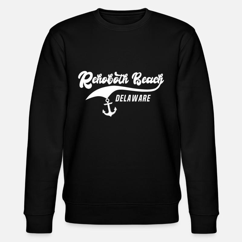 Rehoboth Beach Delaware - Stanley/Stella Unisex Bio-Sweatshirt CHANGER  - Schwarz