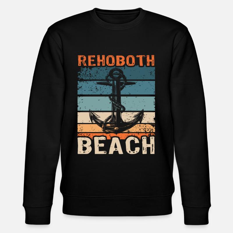Rehoboth Beach DE - Stanley/Stella Unisex Bio-Sweatshirt CHANGER  - Schwarz