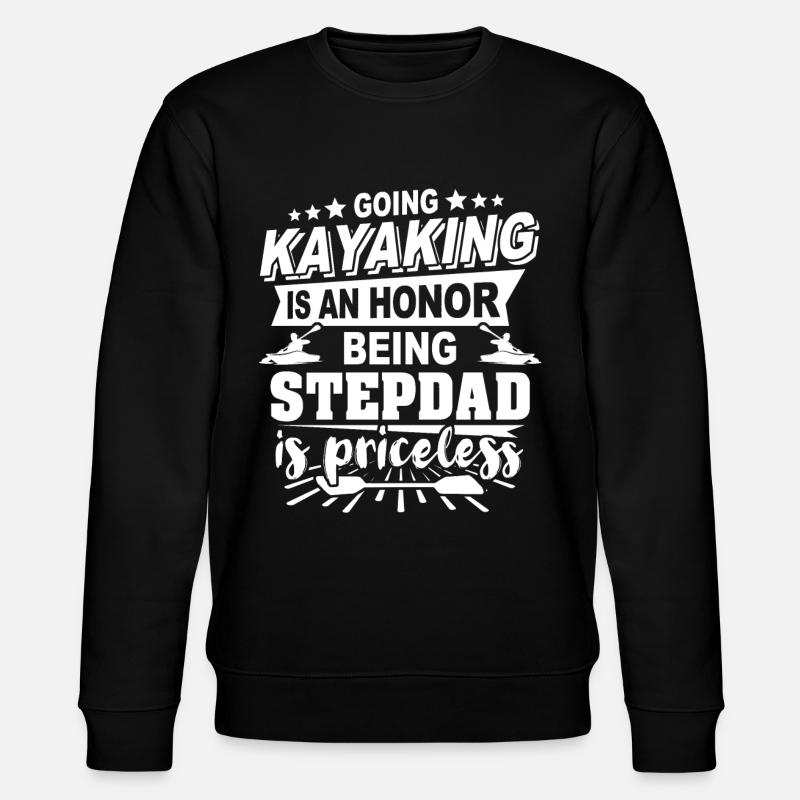 Kayak Stepdad Kayaking - Sweat bio CHANGER Stanley/Stella Unisexe - noir