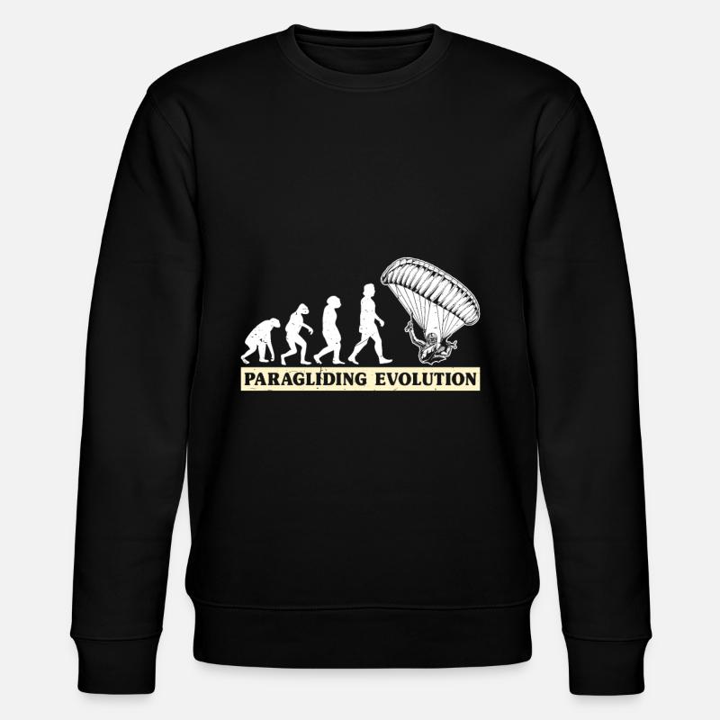Paragliding Evolution Paragliders - Stanley/Stella CHANGER Unisex Organic Sweatshirt - black