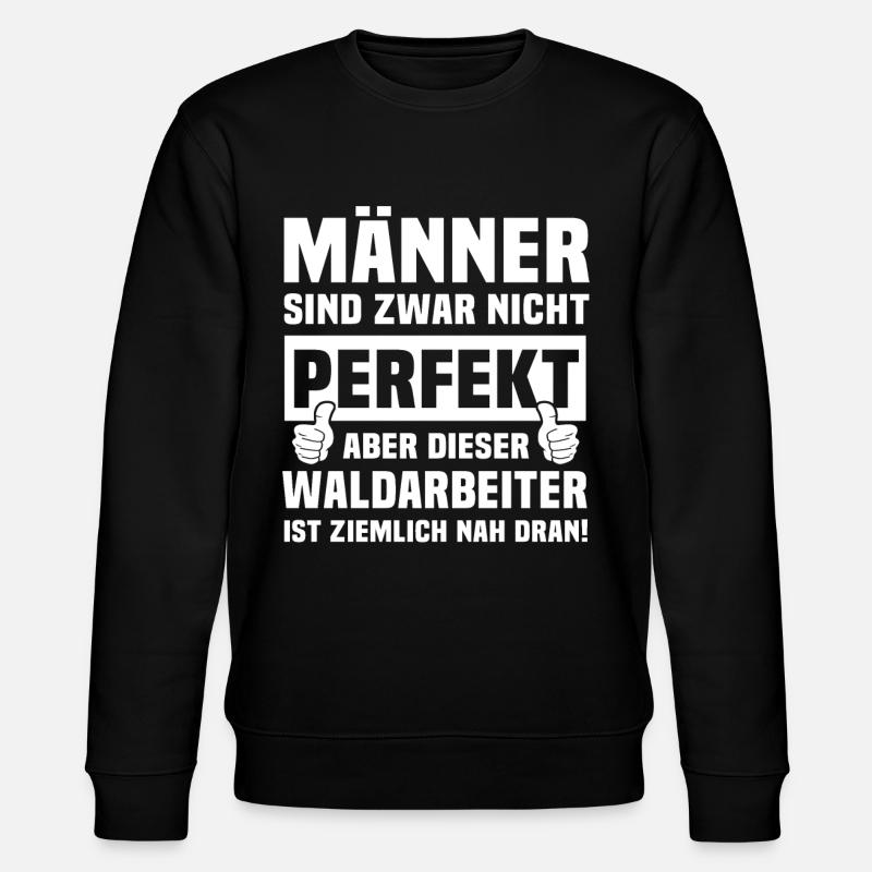 Waldarbeiter - Stanley/Stella Unisex Bio-Sweatshirt CHANGER  - Schwarz