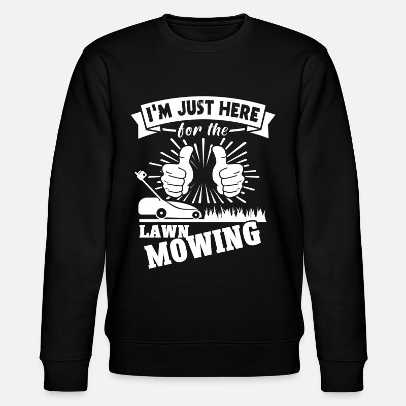 Lawnmower - Stanley/Stella CHANGER Unisex Organic Sweatshirt - black