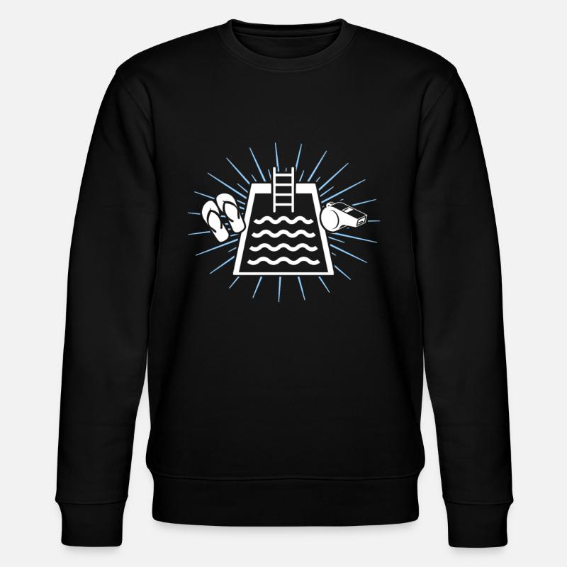 Schwimmmeister - Stanley/Stella Unisex Bio-Sweatshirt CHANGER  - Schwarz