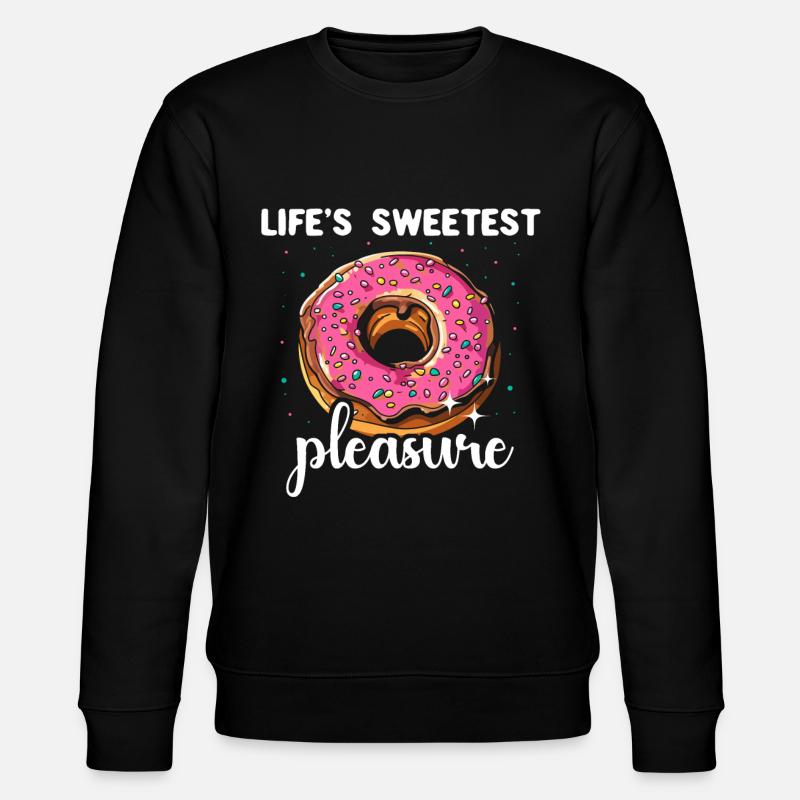 Donut Doughnut - Stanley/Stella Unisex Bio-Sweatshirt CHANGER - Schwarz