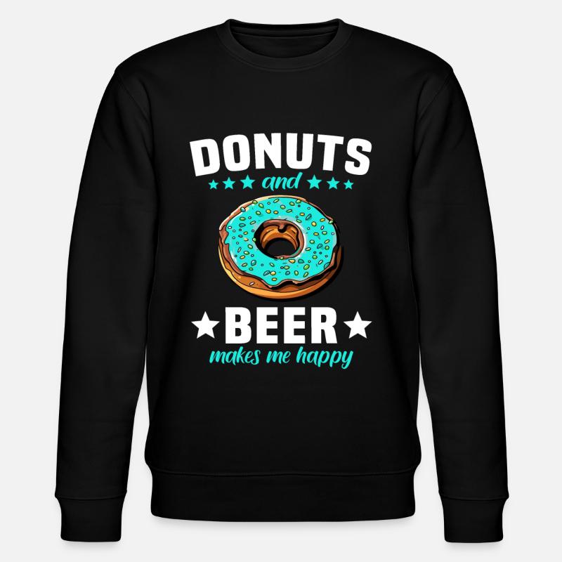 Beignets Beignets Beignets - Sweat bio CHANGER Stanley/Stella Unisexe - noir