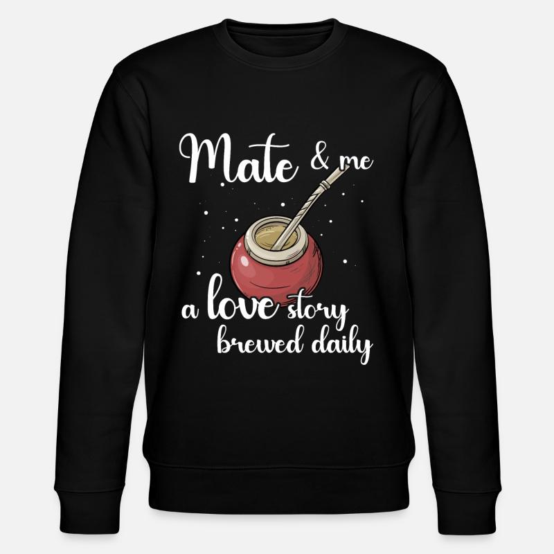 Yerba mate Bombilla - Sweat bio CHANGER Stanley/Stella Unisexe - noir