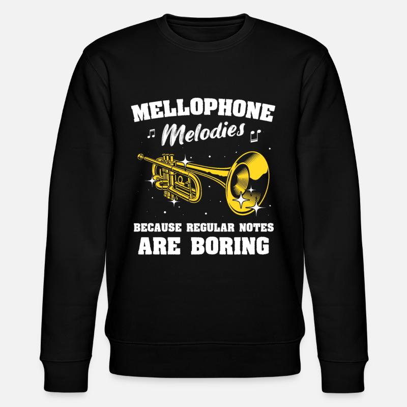 Mellophon - Stanley/Stella Unisex Bio-Sweatshirt CHANGER  - Schwarz