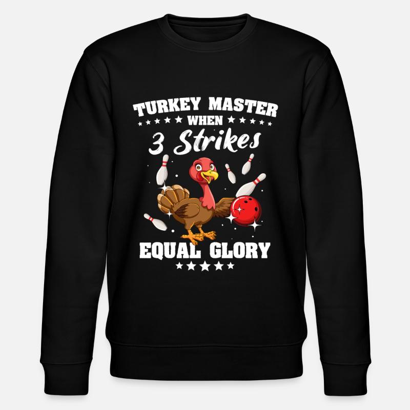Bowling Turquie - Sweat bio CHANGER Stanley/Stella Unisexe - noir
