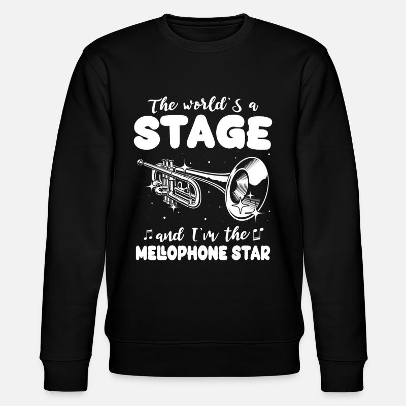 Mellophoniste - Sweat bio CHANGER Stanley/Stella Unisexe - noir