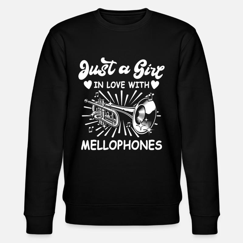 Mellophonist - Stanley/Stella Unisex Bio-Sweatshirt CHANGER  - Schwarz