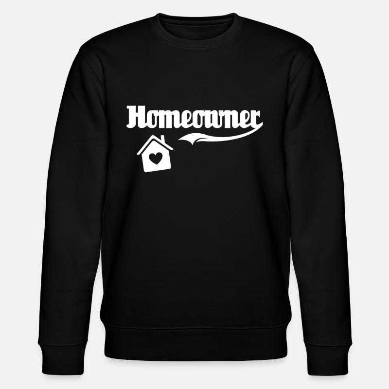 Hausbesitzer - Stanley/Stella Unisex Bio-Sweatshirt CHANGER  - Schwarz