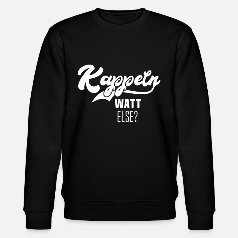 Ancre Kappeln - Sweat bio CHANGER Stanley/Stella Unisexe - noir