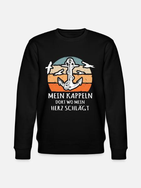 Kappeln - Stanley/Stella Unisex Bio-Sweatshirt CHANGER  - Schwarz