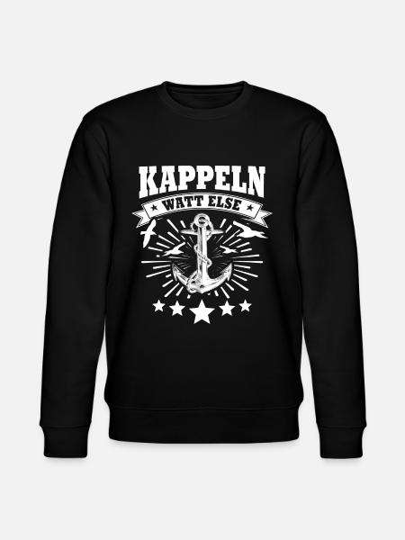 Kappeln Kappelner - Stanley/Stella Unisex Bio-Sweatshirt CHANGER - Schwarz