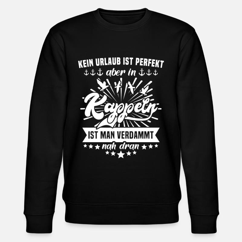 Kappeln - Stanley/Stella Unisex Bio-Sweatshirt CHANGER - Schwarz