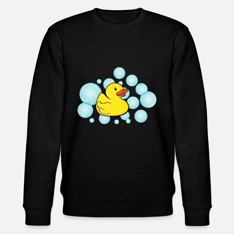 Canards de bain - Sweat bio CHANGER Stanley/Stella Unisexe - noir