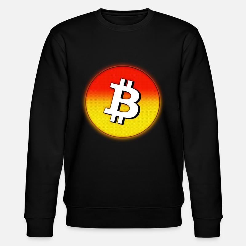 Bitcoin (Bitcoin) - Stanley/Stella Unisex Bio-Sweatshirt CHANGER  - Schwarz