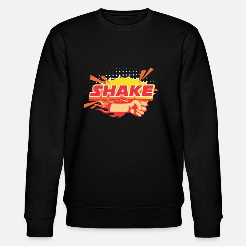 Shake And Bake - Stanley/Stella Unisex Bio-Sweatshirt CHANGER  - Schwarz