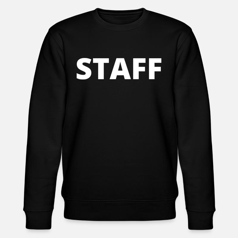 STAFF - Stanley/Stella CHANGER Unisex Organic Sweatshirt - black