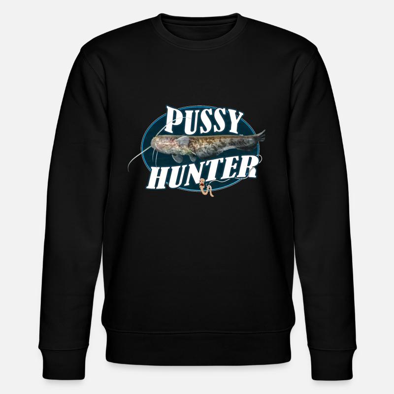Catfish hunter - Stanley/Stella CHANGER Unisex Organic Sweatshirt - black
