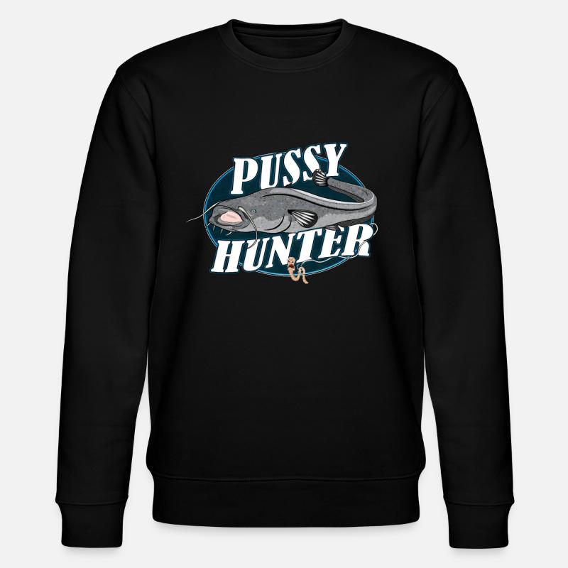 Chasseur de poisson-chat - Sweat bio CHANGER Stanley/Stella Unisexe - noir
