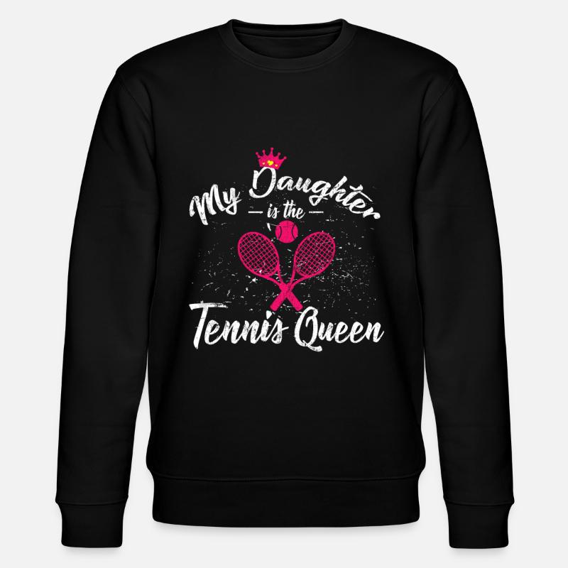 Frauen Tennis Geschenkidee - Stanley/Stella Unisex Bio-Sweatshirt CHANGER  - Schwarz