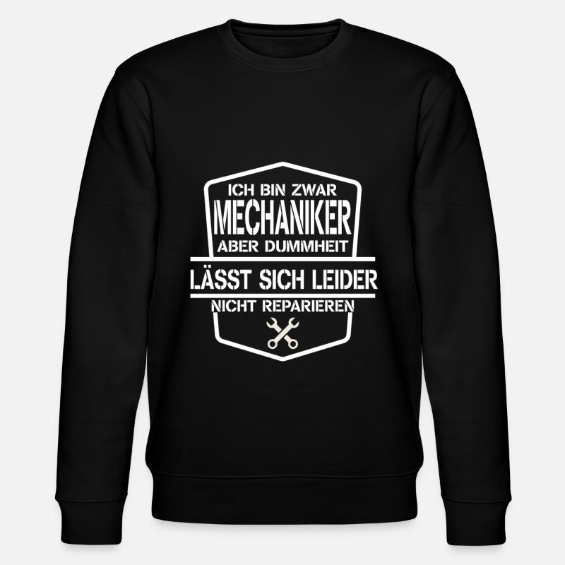 Mechaniker - Stanley/Stella Unisex Bio-Sweatshirt CHANGER  - Schwarz