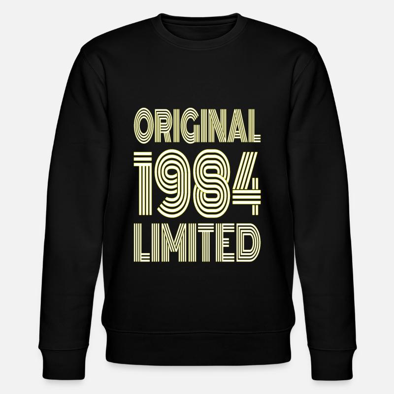 Original 1984 Limité - Sweat bio CHANGER Stanley/Stella Unisexe - noir