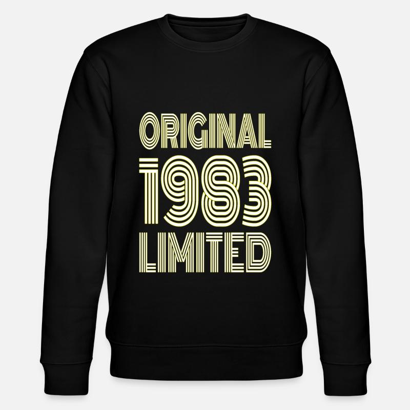Original 1983 Limited - Stanley/Stella CHANGER Unisex Organic Sweatshirt - black