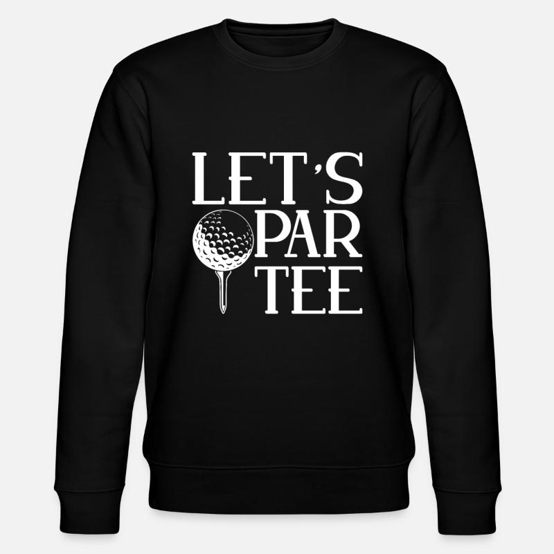 Let's Par Tee Für Golfer - Stanley/Stella Unisex Bio-Sweatshirt CHANGER  - Schwarz