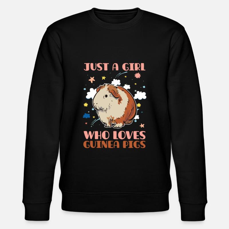 Nur Ein Mädchen, Das - Stanley/Stella Unisex Bio-Sweatshirt CHANGER  - Schwarz