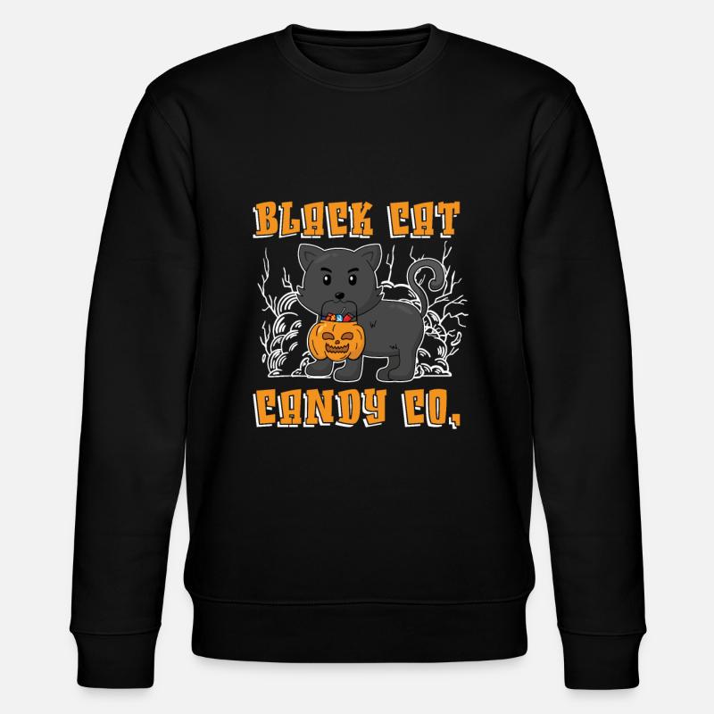 Black Cat Candy Co. - Stanley/Stella Unisex Bio-Sweatshirt CHANGER  - Schwarz