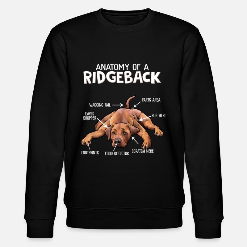 Rhodesian Ridgeback - Sweat bio CHANGER Stanley/Stella Unisexe - noir