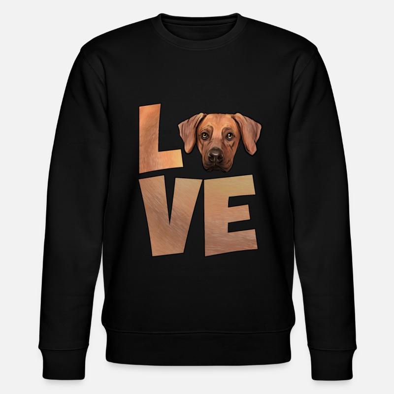 Rhodesian Ridgeback - Stanley/Stella Unisex Bio-Sweatshirt CHANGER  - Schwarz