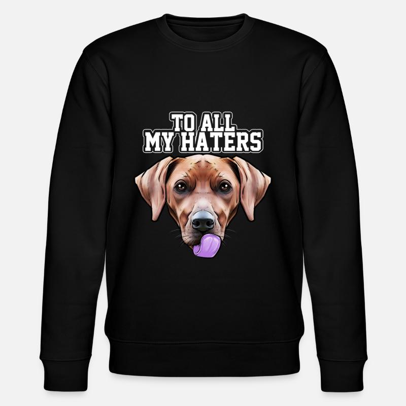 Rhodesian Ridgeback - Stanley/Stella CHANGER Unisex Organic Sweatshirt - black