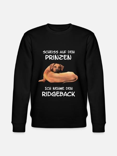 Rhodesian Ridgeback - Stanley/Stella Unisex Bio-Sweatshirt CHANGER  - Schwarz