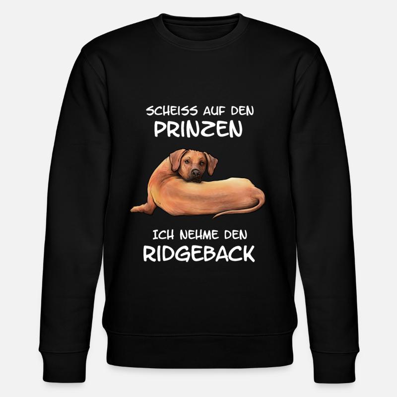 Rhodesian Ridgeback - Stanley/Stella Unisex Bio-Sweatshirt CHANGER  - Schwarz