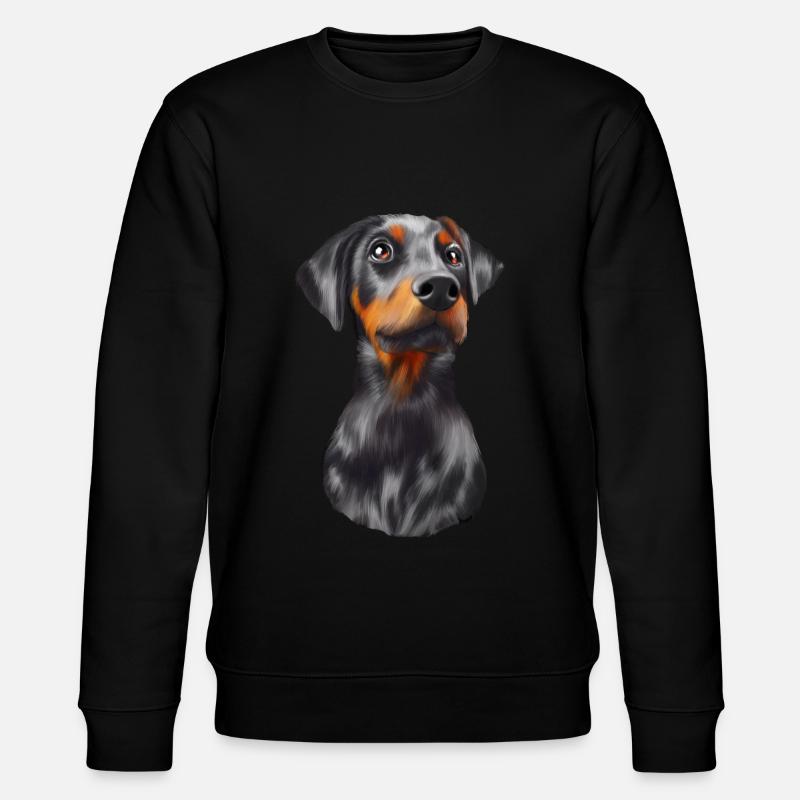 Chien Doberman - Sweat bio CHANGER Stanley/Stella Unisexe - noir