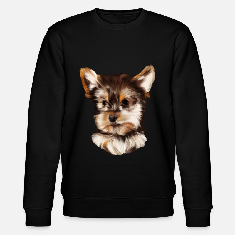 Yorkshire Terrier - Sweat bio CHANGER Stanley/Stella Unisexe - noir